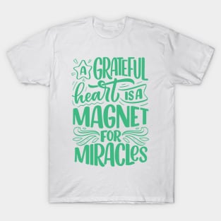 Colection Miracles green T-Shirt